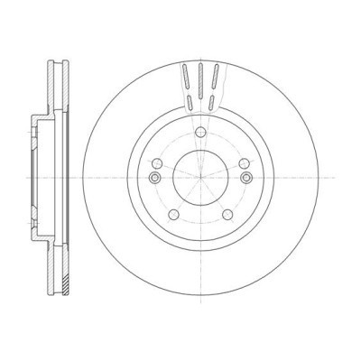 Гальмівний диск REMSA 6897.10 Вінниця - фото 1