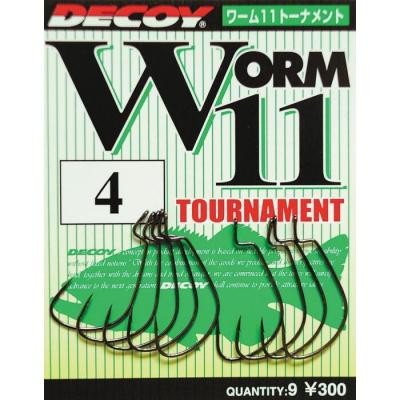 Крючок Decoy Worm11 Tournament 04 (9 шт/уп) (1562.00.77) Винница - изображение 1