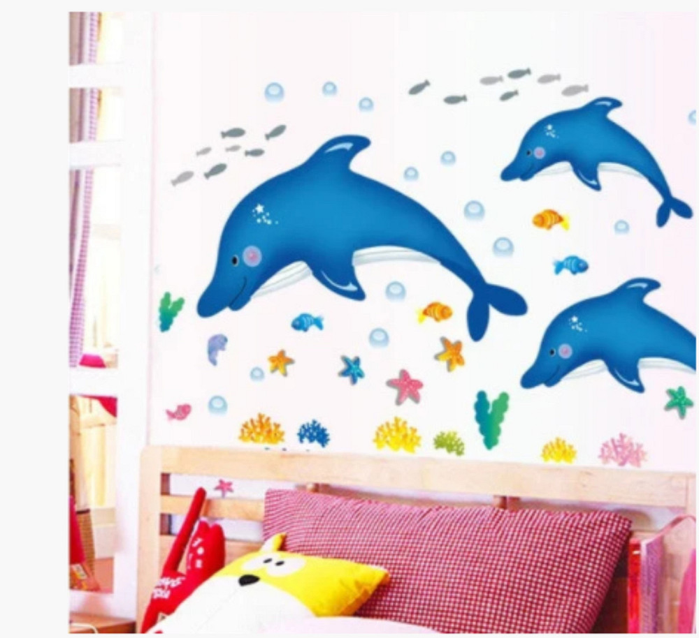 Наклейка интерьерная Дельфины Киев - изображение 7