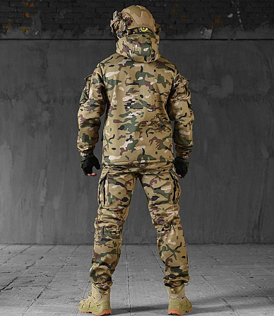 Тактичний чоловічий костюм Rehydration ВТ6393 SoftShell (куртка та штани) Мультикам M Вінниця - фото 5