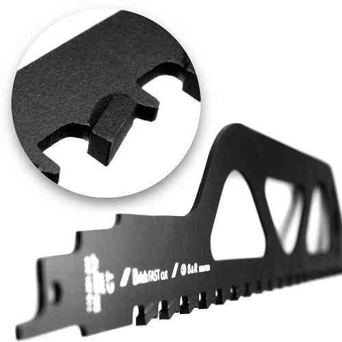 Пиляльне полотно для сабельної пили S & R Meister S2243HM по газобетону, цегли L455мм Одесса