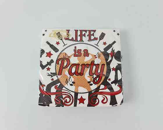 Серветка (ЗЗхЗ, 20 шт.) La Fleur Party (1045) (1 пачка) Харків