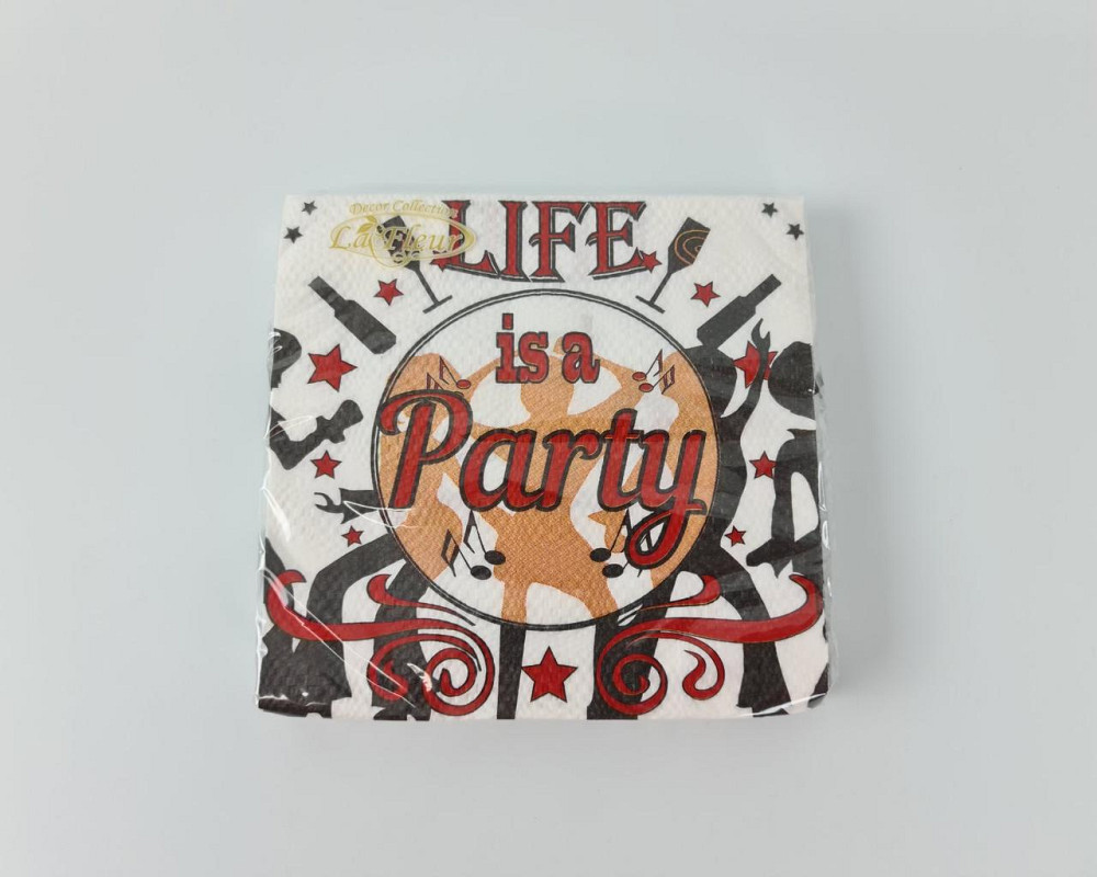 Серветка (ЗЗхЗ, 20 шт.) La Fleur Party (1045) (1 пачка) Харків - фото 2
