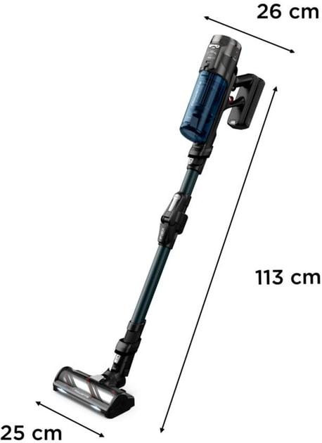 Акумуляторний пилосос Rowenta X-Force Flex 13.60 Animal Aqua RH9AD1WO ( чорний/синій ) Харків - фото 17