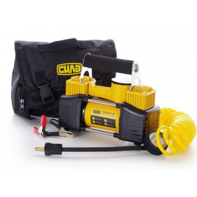 Автомобільний компресор СИЛА двухпоршневий ДАБЛ 85л/хв, 10 Атм (900409) Вінниця - фото 1