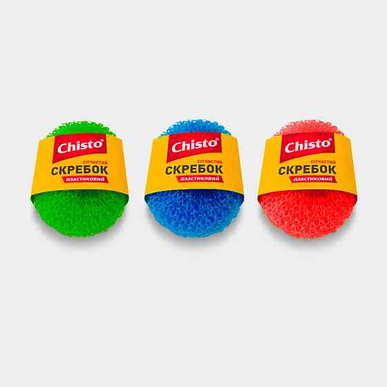 chisto скребок 1шт пластиковий Гостомель