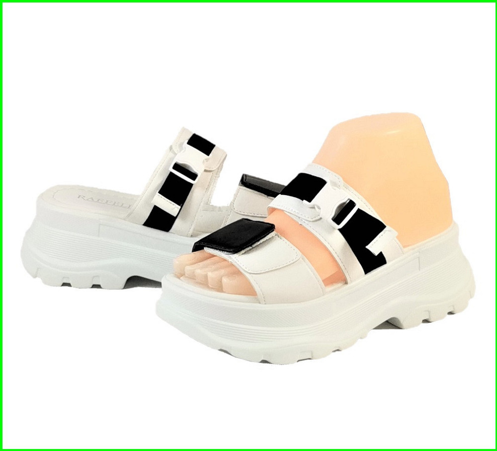 Шлёпанцы Тапочки Белые на Танкетке Женские на Платформе (размеры: 38,39,40,41) - 30-2 Днепр - изображение 8