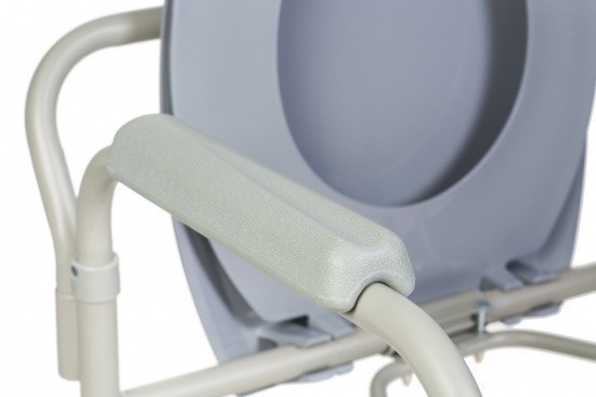 Стілець туалетний складаний сталевий Doctor Life 12627 Дніпро - фото 10