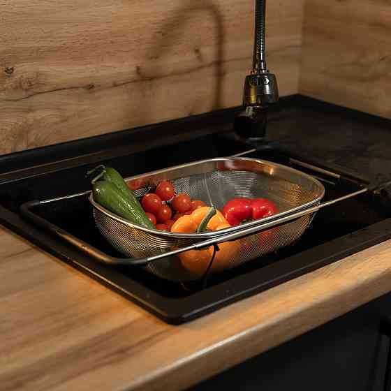 Дуршлаг для мытья овощей и фруктов из нержавеющей стали Киев