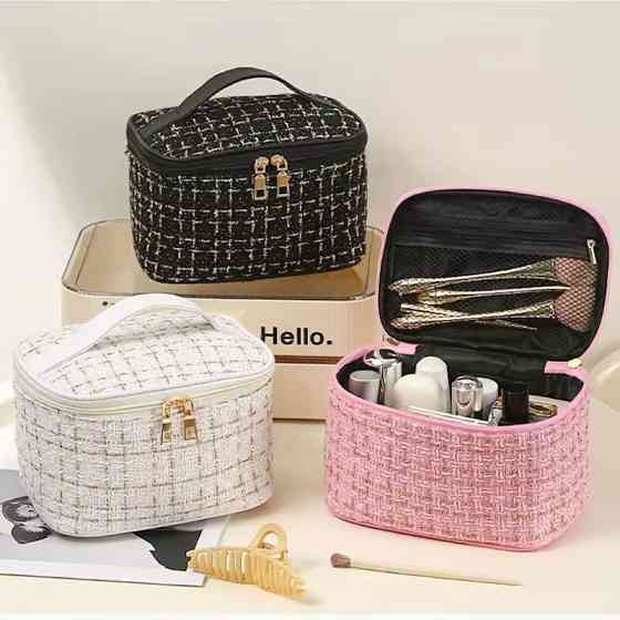 Косметичка женская винтажная, дорожная, розовая Каменец-Подольский