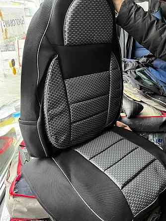 Чехлы на сиденья авто, универсальные авточехлы с замками для спинки, комплект 4 шт. Киев