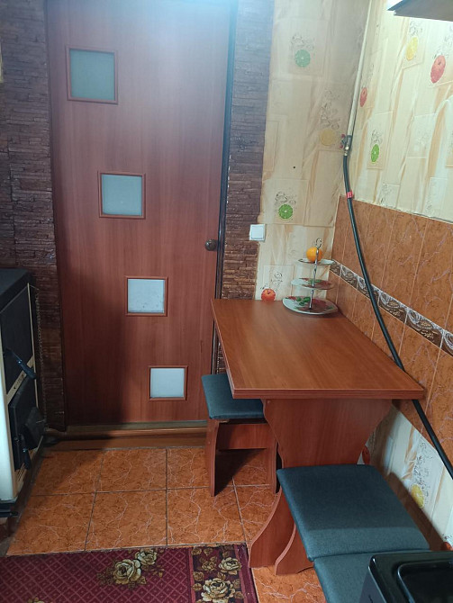 Мягкий кухонный уголок Семейный Яблоня (Уголок+стол+2 табурета) 114 см х 154 см Львов - изображение 7