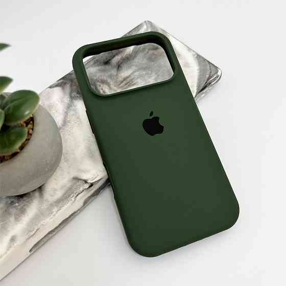 Чохол для смартфона Silicone Full Case AA Open Cam for Apple iPhone 17 Pro Max 31,Dark Green Киев