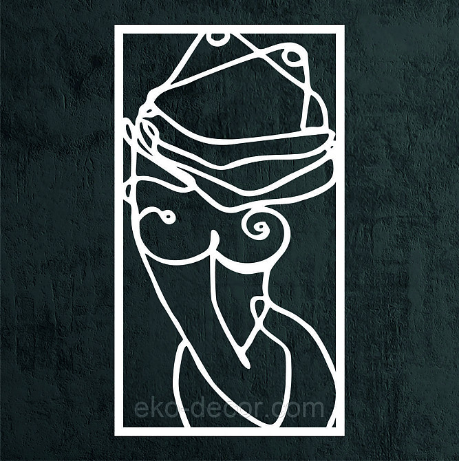 Декоративне настінне Панно «Жінка», Декор на стіну Київ - фото 8