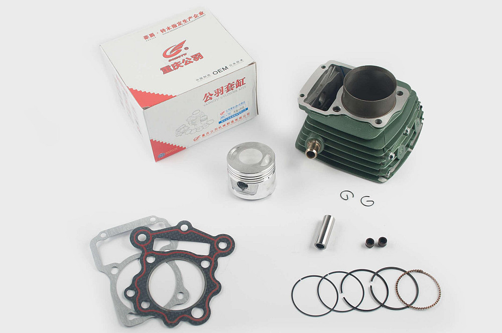 Поршнева (ЦПГ) 4T CG175 (Ø62.0, p-15, h-74.5) (повітряно-олійне охолодження, #0002) GONGYU Київ - фото 1