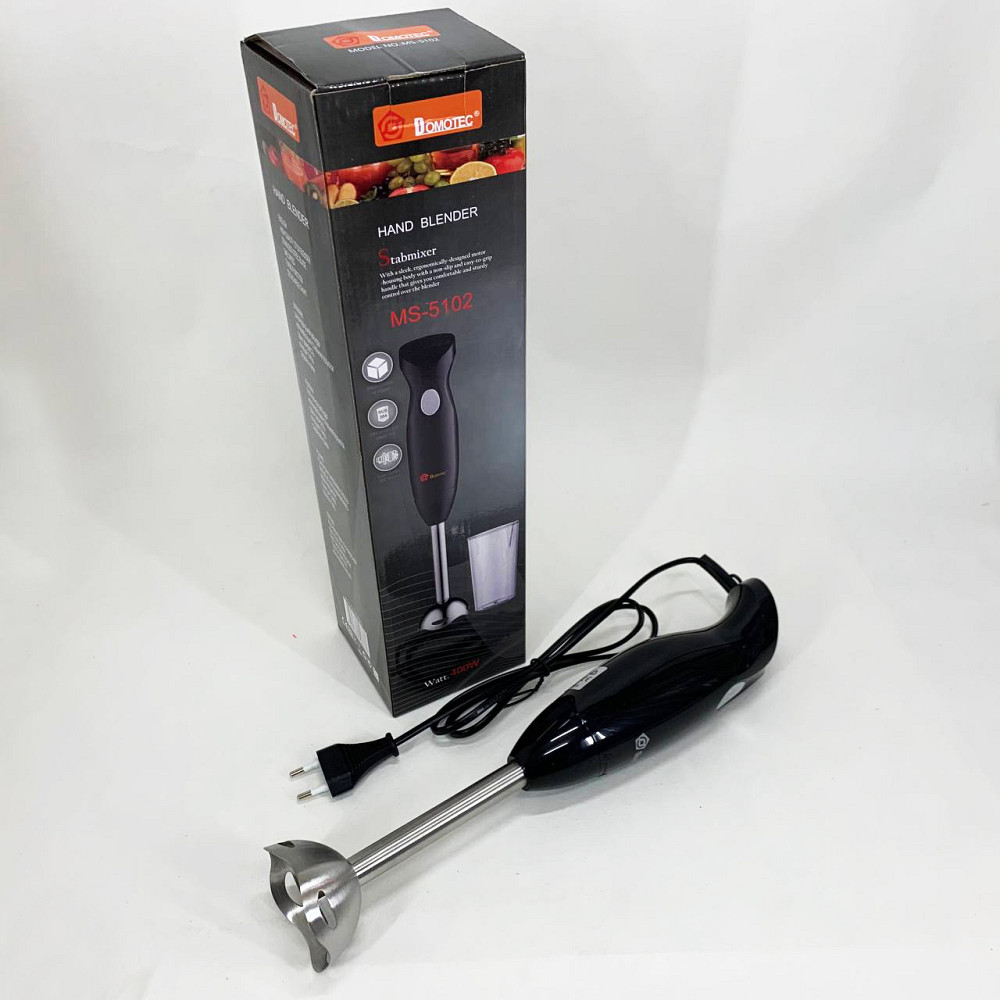 Блендер електричний занурювальний для дому DOMOTEC MS-5102 400 W, Блендер для смузі і соусів OS-28 Львів - фото 9
