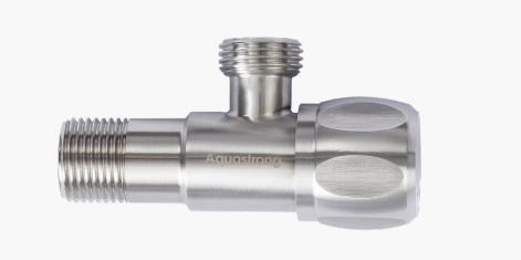 Кран кутовий нерж. AQUASTRONG R7 M1/2 х M3/4 (R709) Київ - фото 2
