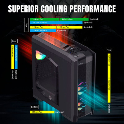 Корпус Gamemax Dragon Knight 2 Вінниця - фото 2