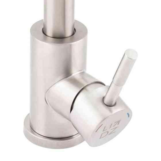 Змішувач для кухні Lidz (NKS) 12 32 015F-5, нікель Київ