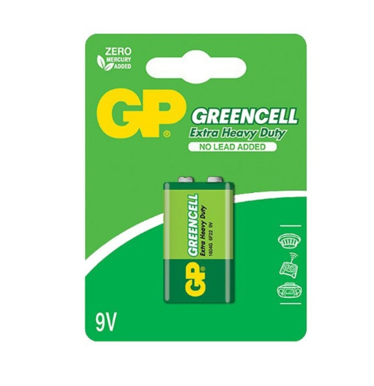 Батарейка сольова V9 (бл-1шт) GP Greencell Житомир - фото 1