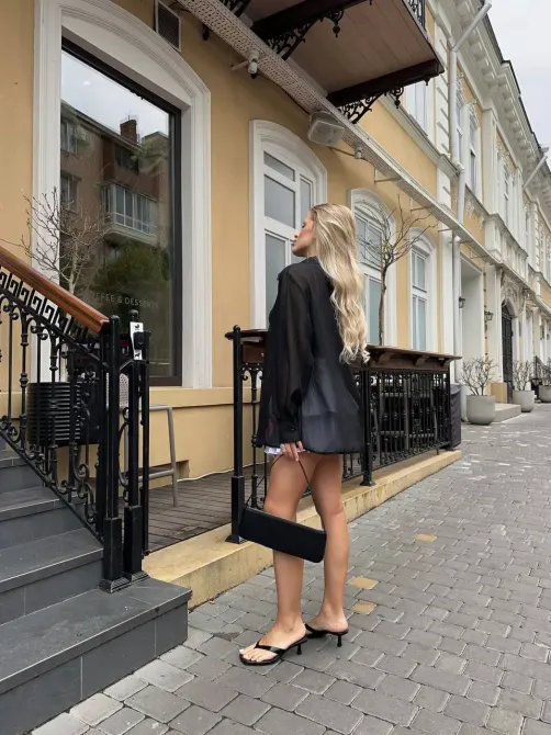Сорочка з шифону та спідниця-шорти у продажі окремо Одеса - фото 18