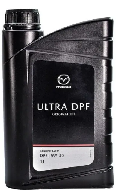 Mazda 5W-30 Ultra DPF, 1 л – синтетическое моторное масло для дизельных и бензиновых двигателей Ковель - изображение 1