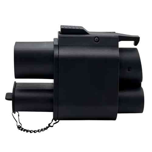 Адаптер CCS2 на CCS1 Type2 AC+DC, 350А 350кВт 1000В, GUWIEYG Київ