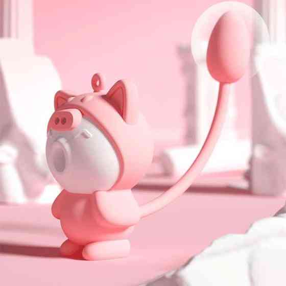 Подвійний вакуумний вібратор Otouch Cici Kity 20 режимів вібрації Вінниця