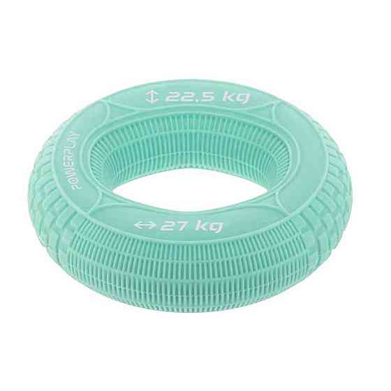 Еспандер кистьовий силіконовий PowerPlay PP-4330 Hand Grip Loops Medium 22.5-27 кг. М'ятній Кам'янське