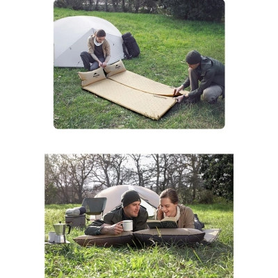 Туристичний килимок Naturehike NH15Q002-D 25 мм Yellow (6927595782576) Вінниця - фото 8