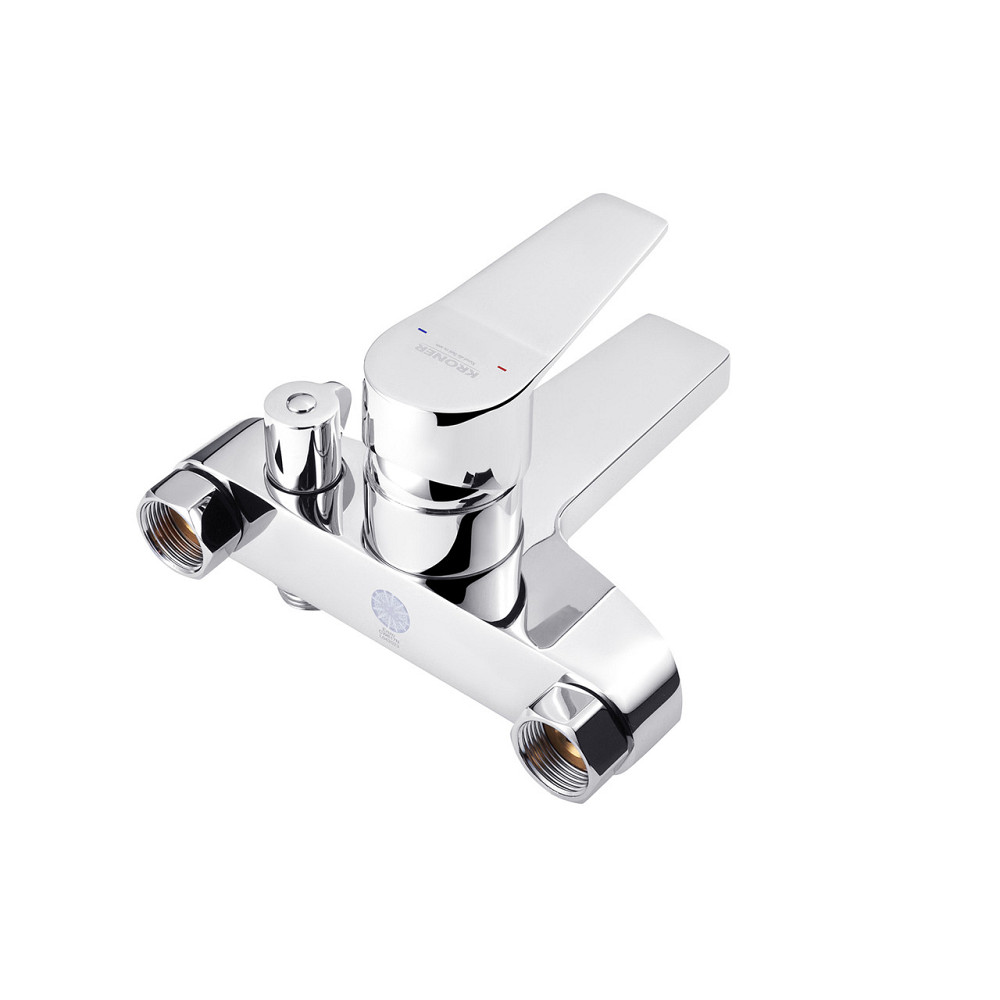 Змішувач для ванни Kroner KRP Enzo - C060 з душовим гарнітуром, хром Київ - фото 7