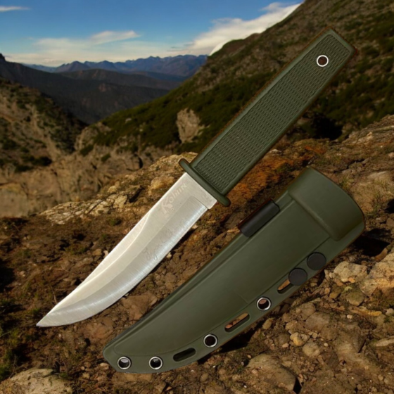 Ніж мисливський Cold Steel Kobun 2418, Зелений Дніпро