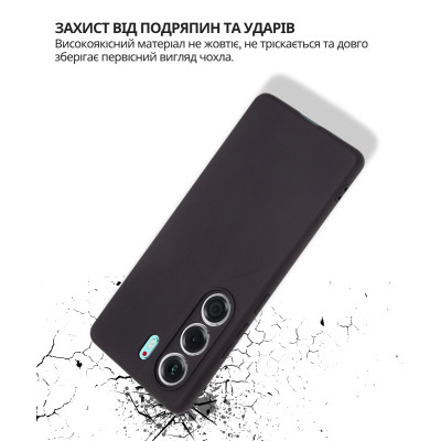 Чехол для мобильного телефона BeCover Silicone Tecno Camon 40 (CM5) Black (714679) Винница - изображение 2