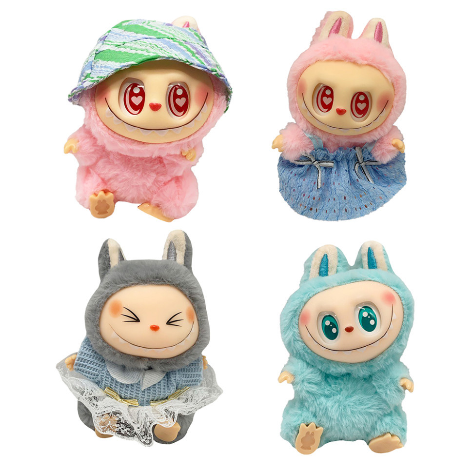 Дитяча м'яка іграшка-брелок The Monsters Labubu Labubu15 в асортименті Вінниця - фото 1