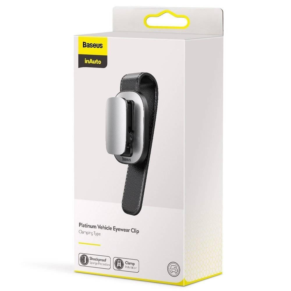 Тримач для окулярів Baseus Platinum Silver Київ - фото 2