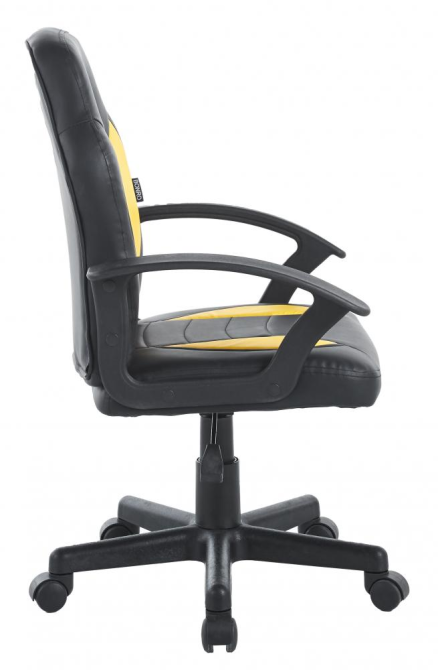 Кресло компьютерное геймерское игровое Bonro B-043 офисное для компьютера Желтый Киев - изображение 3