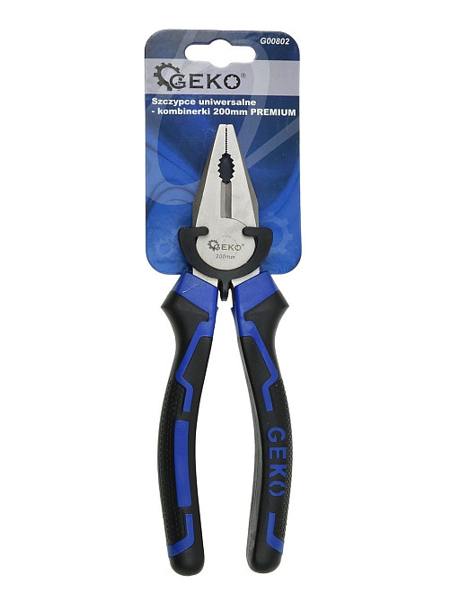 Плоскогубці "GeKo" premium 200 мм Киев - изображение 4