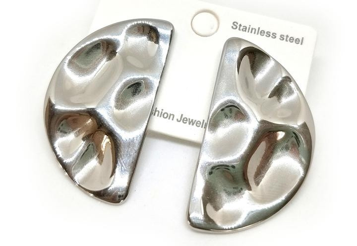 Серьги большие половинки Киев - изображение 1