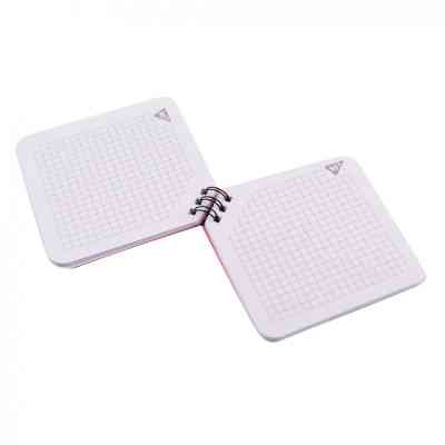 Блокнот Yes 110x110 мм 80 аркушів на cпіралі Hey Helly клітинка (151821) Вінниця