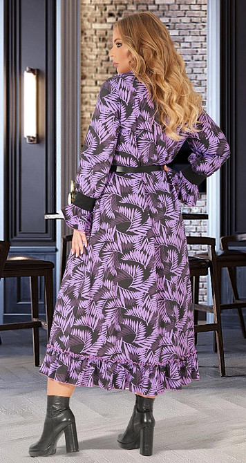 Стильное длинное платье большого размера (52) Киев - изображение 8