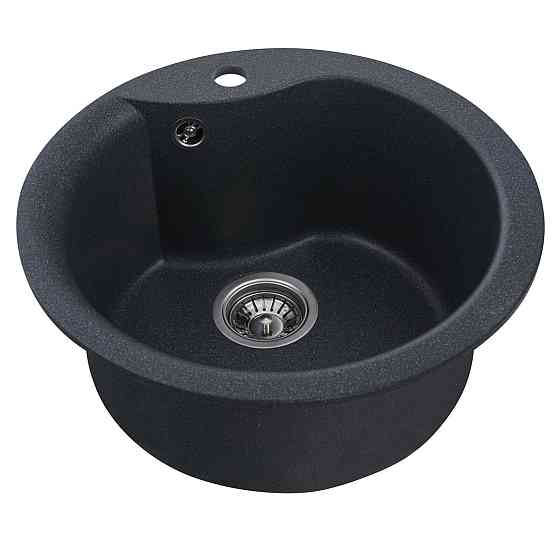 Гранітна мийка для кухні VALESO TURAS 480 матова Антрацит Коломыя