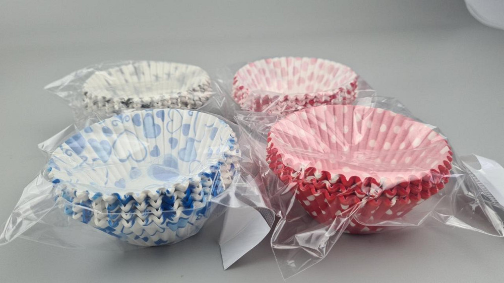 Бумажные формочки для выпечки кексов (12см) в пакете100шт  (1 уп.) Харьков - изображение 3