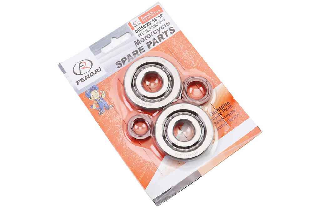 Підшипник колінвалу DIO AF34/35 SCO4B19CS24 (20x56x12) 2шт + сальники 20x31x7; 15,5x25,5x7, від 5шт -15% Киев - изображение 2