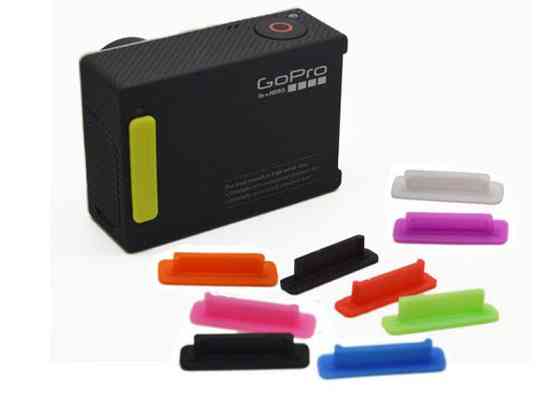 Заглушка резинова кольорова для GoPro 1/2/3/3+/4 Киев