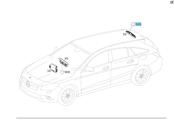 Mercedes-Benz  A0295455528 Електричний роз'єм 3 PIN з проводом CLS C219 E-class W211 ML W164 R-class short W251 C-Class W205 C-class W203 CLK Cou Одеса