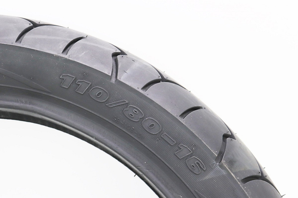 Шина 110/80-16 безкамерна, шосейний малюнок STORM SВ-106 Киев - изображение 2