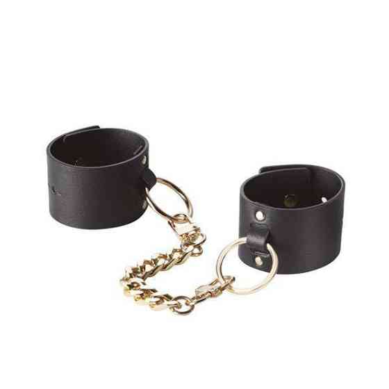 Наручники Bijoux Indiscrets MAZE — Wide Cuffs Black Sex Aura Київ