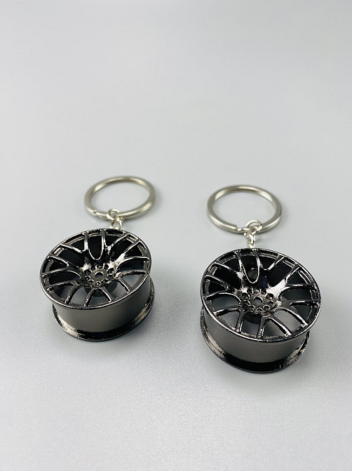 Брелок диск-колеса, брелок на ключі для водія, брелок металевий на автокамері Мукачево - фото 6