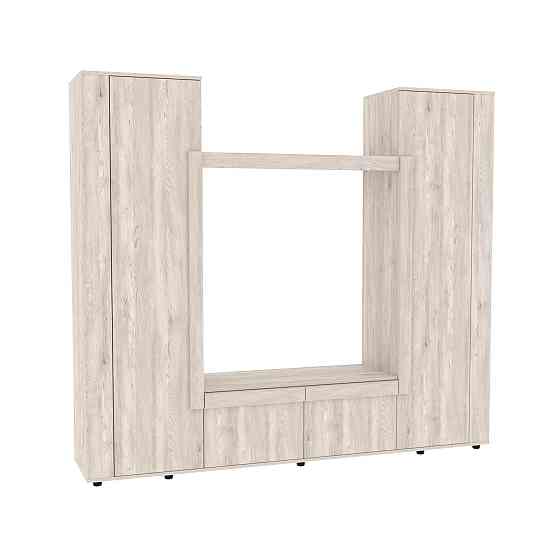 Стенка в гостиную под ТВ Эхо-4, Самоа Димчастий, 2160х420х1850 Львов