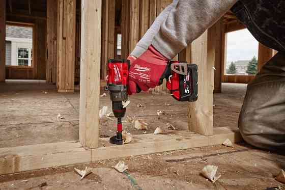Дриль-шуруповерт акумуляторна безщіткова MILWAUKEE M18 FDD3-0X (158 м) (каркас+HDкейс) + M18 B5 подарунок Одеса